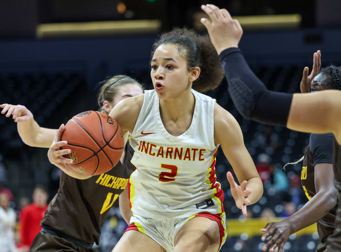 Incarnate Word Kickapoo Missouri girls basketball March 16 2024 David Smith 27562